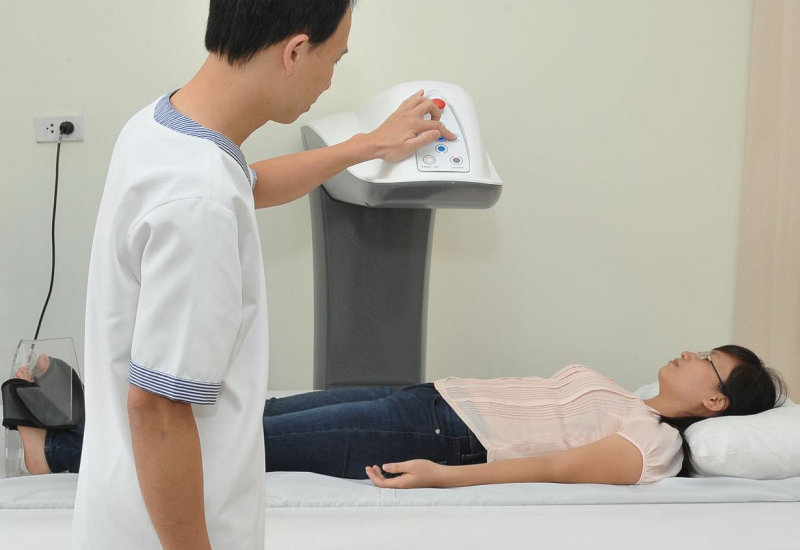 Xét nghiệm mật độ khoáng xương. (Ảnh minh họa)