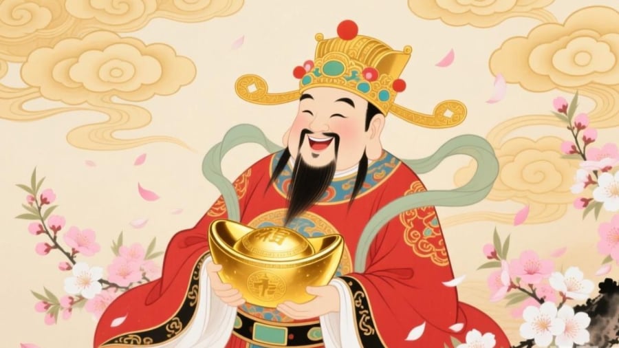 Vào ngày Lập xuân, bạn có thể chọn một khung giờ đẹp để đặt một tờ tiền lộc vào ví giúp thu hút tài lộc cho năm mới.