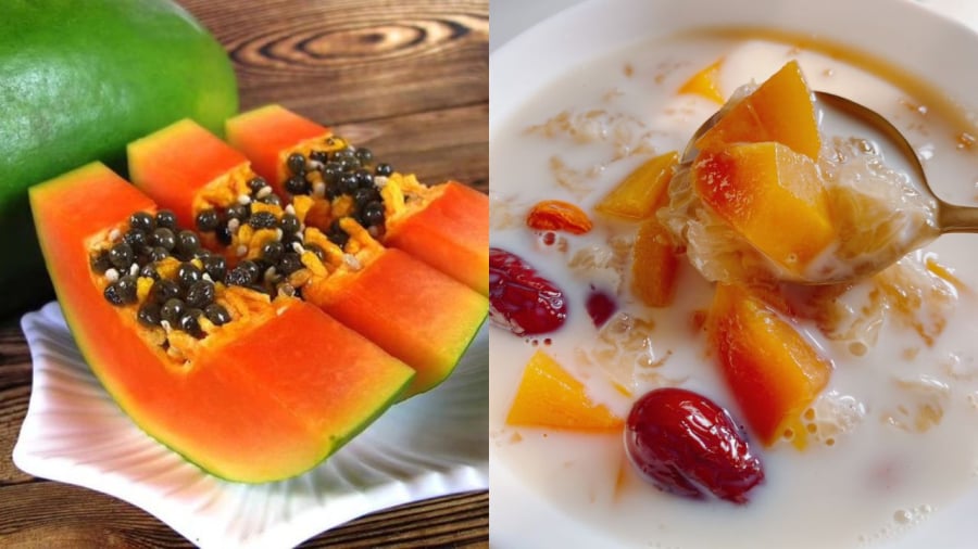 Đu đủ chứa các loại enzyme tự nhiên giúp kháng khuẩn, kháng nấm mạnh mẽ.