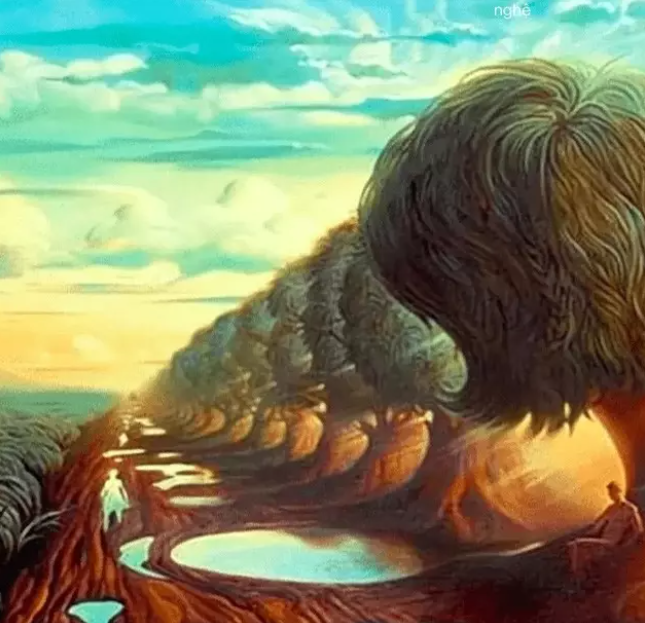 Hãy chọn thứ đầu tiên bạn nhìn thấy trong bức tranh nhé!