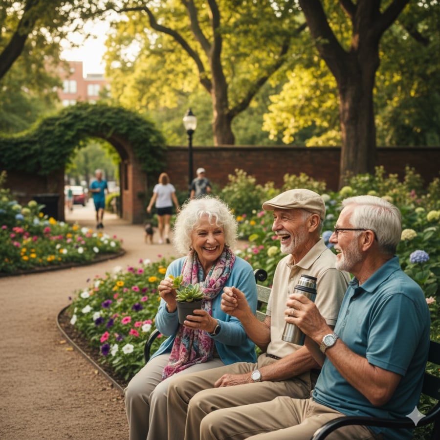 Có mục tiêu nhỏ và biết buông bỏ giúp người cao tuổi sống nhẹ nhõm, tích cực hơn.