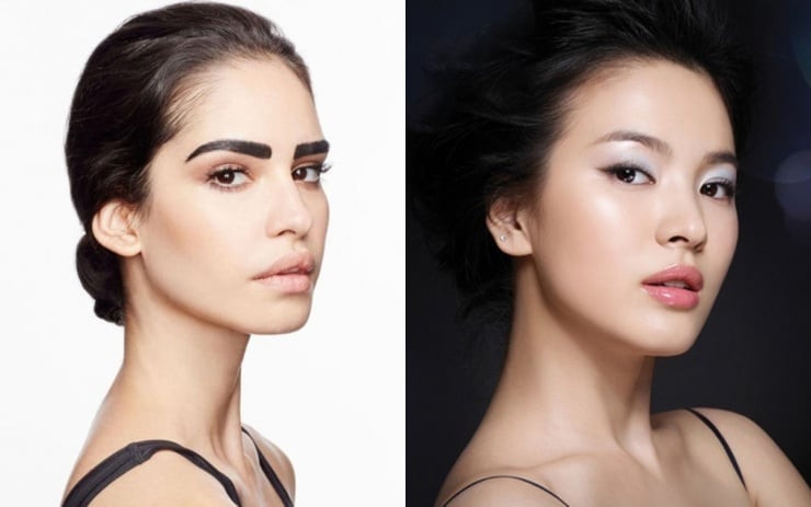 Viền môi quá rõ, đậm màu hoặc không tiệp với màu son dễ làm đôi môi trông khô và thiếu tự nhiên.