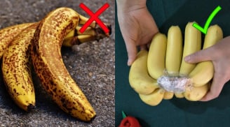 Chuối chín tự nhiên thường không vàng óng hoàn hảo.