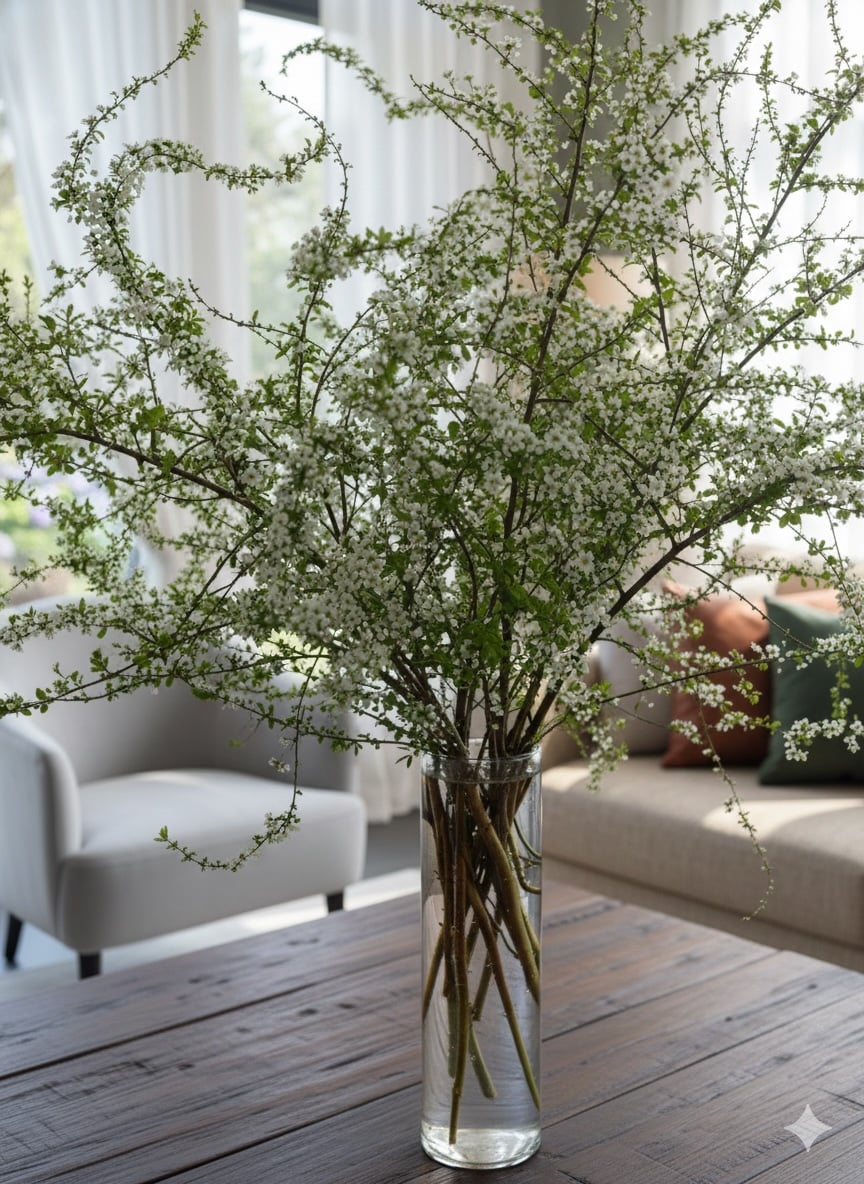 Không thay toàn bộ nước mỗi ngày là bí quyết quan trọng giúp tuyết mai tránh sốc và nhanh tàn.