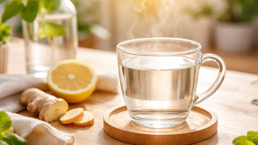 Nước ấm buổi sang mang lại nhiều lợi ích
