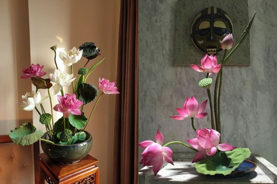 Hoa tươi là thứ không thể thiếu trên ban thờ ngày Tết, bởi hoa tượng trưng cho sinh khí, sự khởi đầu và những điều tốt đẹp. Một bình hoa tươi giúp ban thờ thêm trang nghiêm, ấm áp và tràn đầy sức sống.    