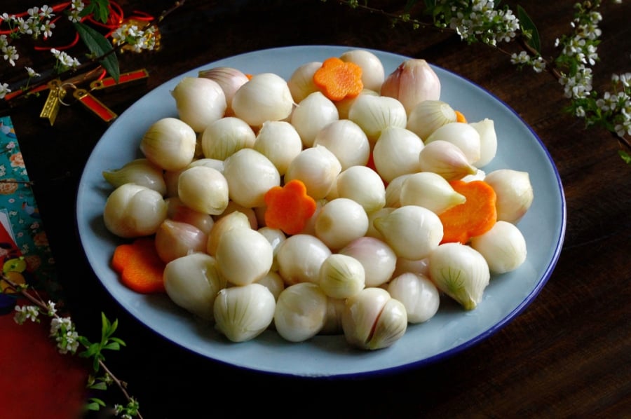 Cách muối dưa hành giòn ngon, không hăng, không nổi váng