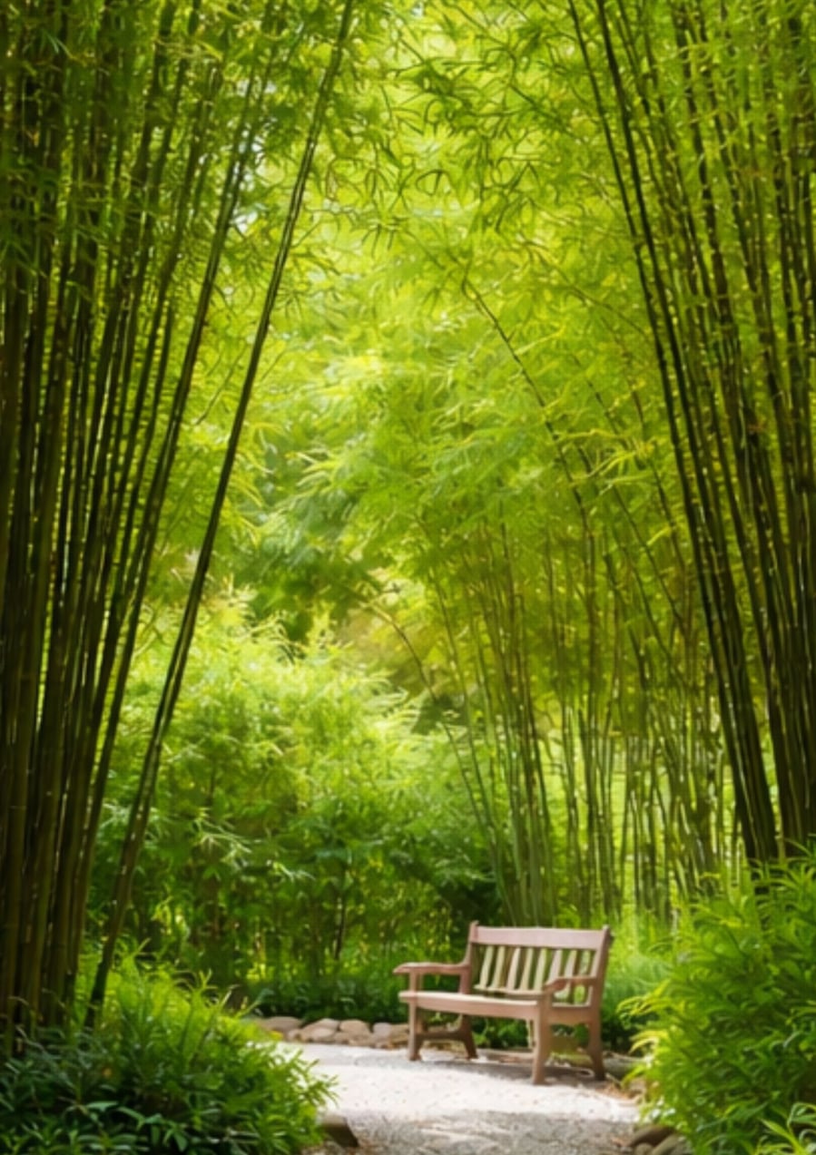 Cây tre là biểu tượng của sự bền bỉ nhưng trồng trước nhà dễ chắn sáng