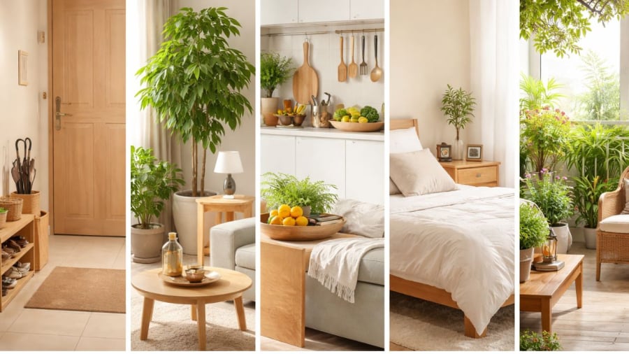 Dọn nhà cuối năm càng cần chú ý tránh để đồ bừa bãi ở những chỗ này