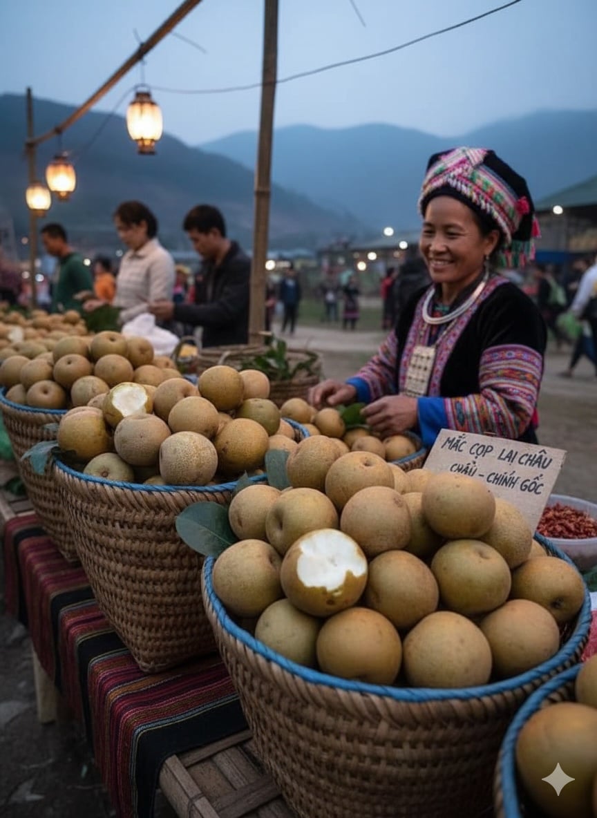 Mắc cọp – đặc sản rừng Sìn Hồ (Lai Châu) vào mùa thu hoạch, được ưa chuộng nhờ vị giòn ngọt, nhiều nước.