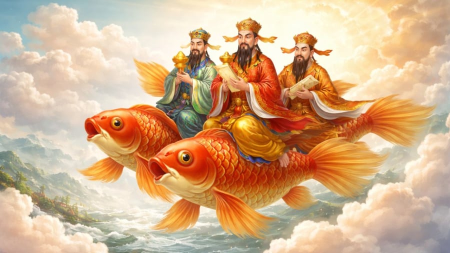 Việc chọn cá trong lễ cúng ông Công ông Táo rất được mọi người quan tâm