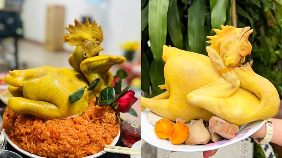 Gà cúng cần là gà trống tơ, luộc nguyên con, không sử dụng gà mái, gà chặt miếng.