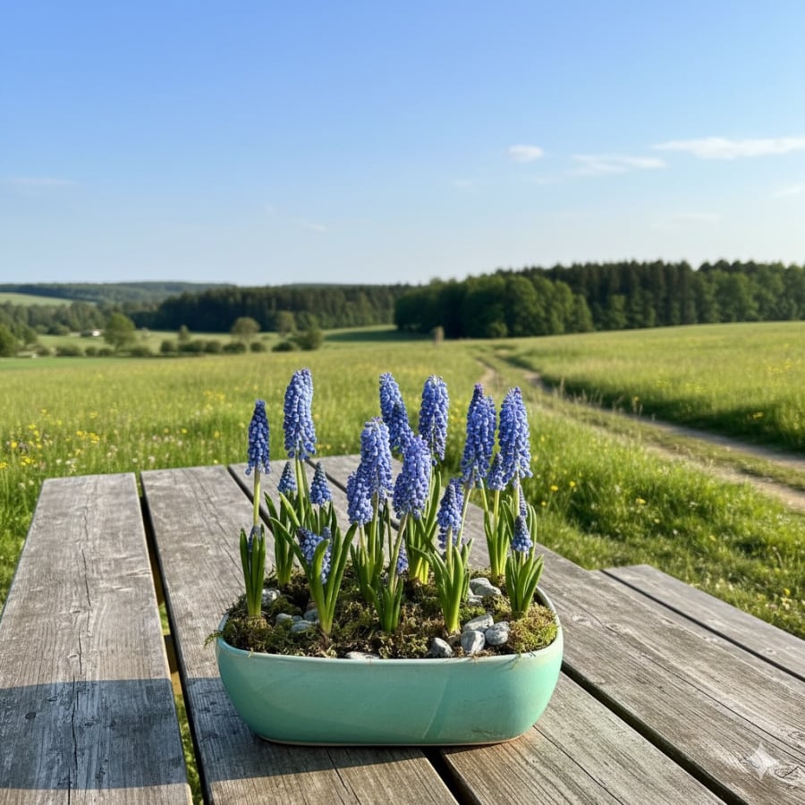 Nho lục bình được nhiều chị em Hà Nội chọn chưng Tết nhờ vẻ đẹp nhẹ nhàng, sang mắt và giá “mềm”.