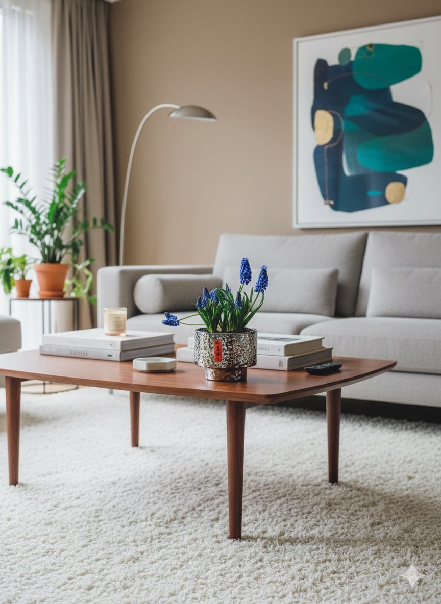 Hoa nho lục bình có hình dáng như chùm nho tí hon, tượng trưng cho sự sum vầy và khởi đầu may mắn.