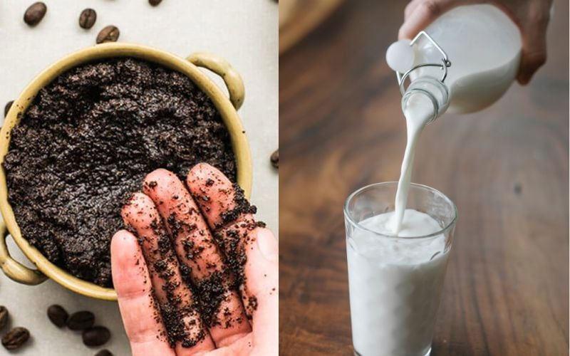 Cà phê chứa hàm lượng chất chống oxy hóa dồi dào, thường được ứng dụng trong các phương pháp chăm sóc da tự nhiên