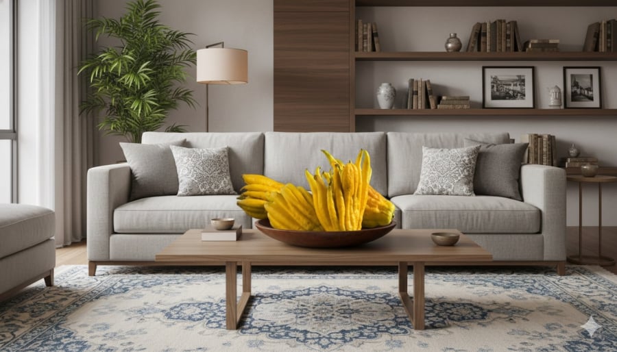 Phật thủ tượng trưng cho phúc lộc và sự che chở, thường được bày ở nơi đón khí của ngôi nhà.  