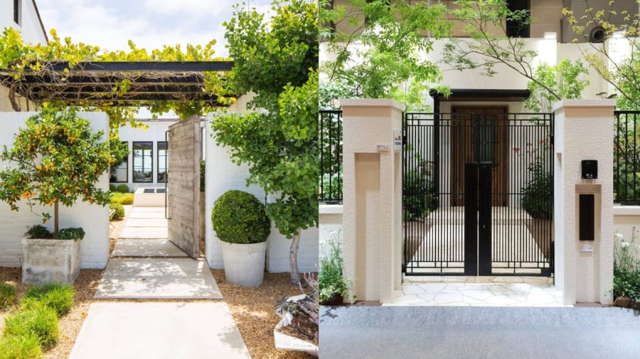 Gia chủ nên giữ khu vực cửa nhà gọn gàng, sạch sẽ để đón lộc.