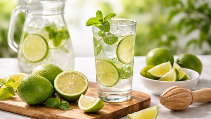 Uống nước chanh có thể hỗ trợ giảm cân