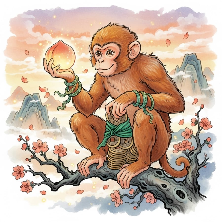 Năm 2026 ghi nhận tuổi Thân là một trong những con giáp có khả năng thích nghi tốt nhất với sự thay đổi