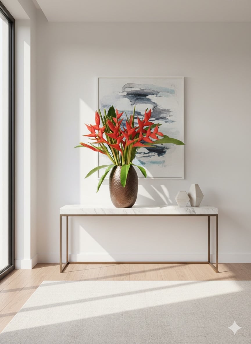 Chuối én đỏ không mang nét mềm mại truyền thống