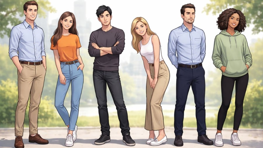 Dáng đứng có thể phản ánh tính cách của mỗi người