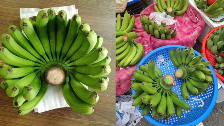 Nải chuối là một trong những lễ vật không thể thiếu trên bàn thờ ngày Tết.