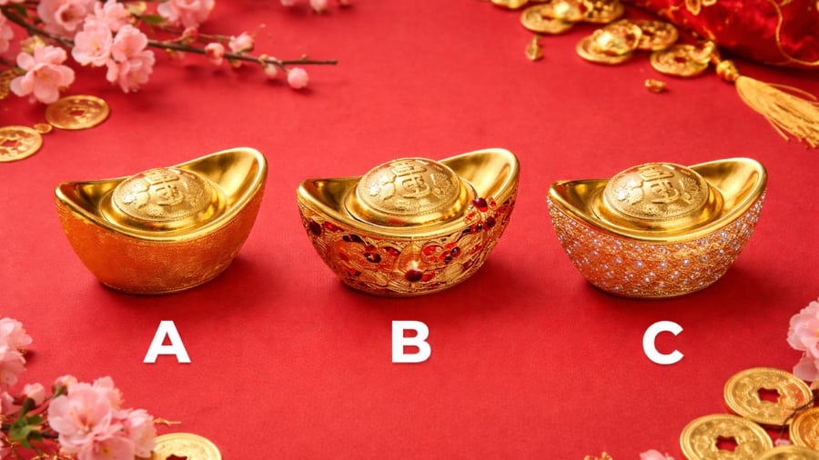 Bạn chọn thỏi vàng nào?