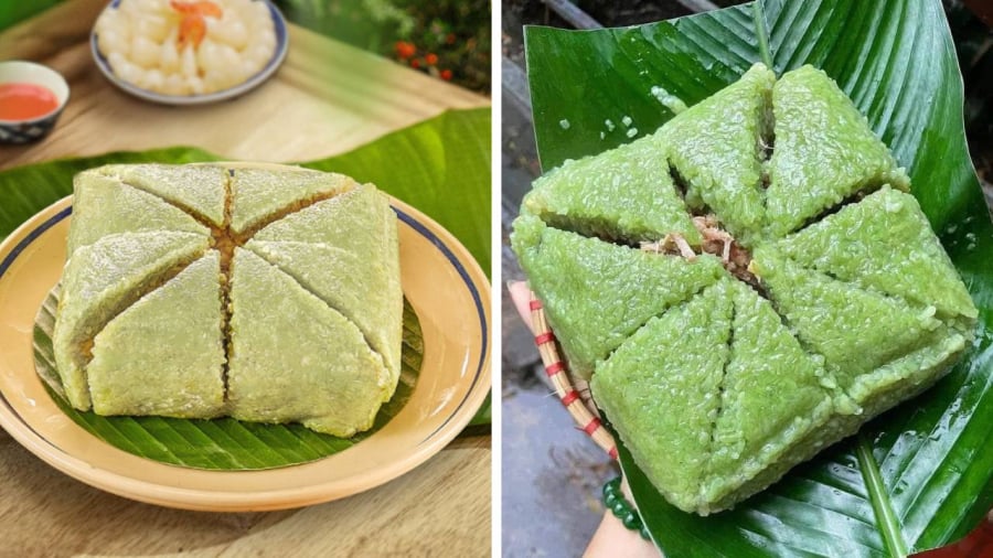 Khi ăn bánh chưng, nên chú ý đếnk hẩu phần ăn để không bị tăng cân.