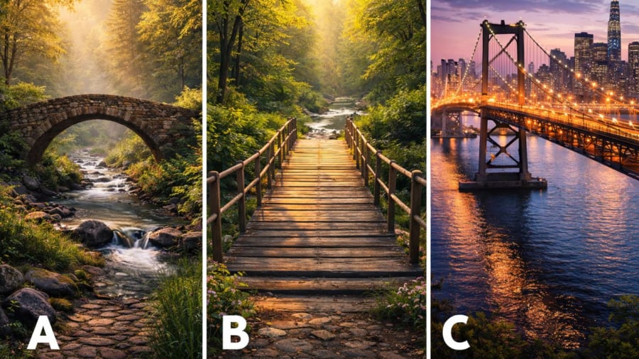 Bạn chọn chiếc cầu nào?