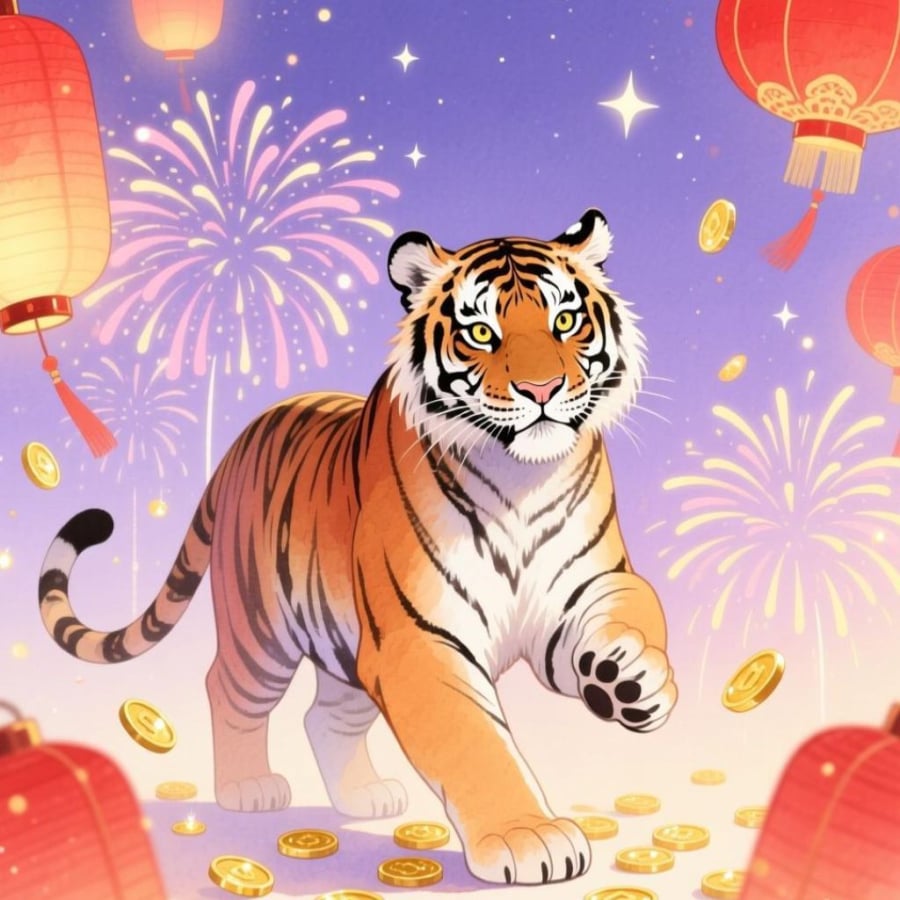 Người tuổi Dần nằm trong Tam Hợp “Dần - Ngọ - Tuất”. Trong năm Bính Ngọ, tài khí của tuổi Dần được kích hoạt mạnh mẽ. 