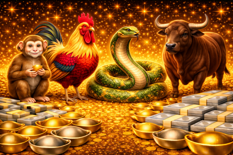 Tổ Tiên hiển linh (19/2-22/2) Lộc về tới tấp, 4 tuổi đầu năm “ăn to”