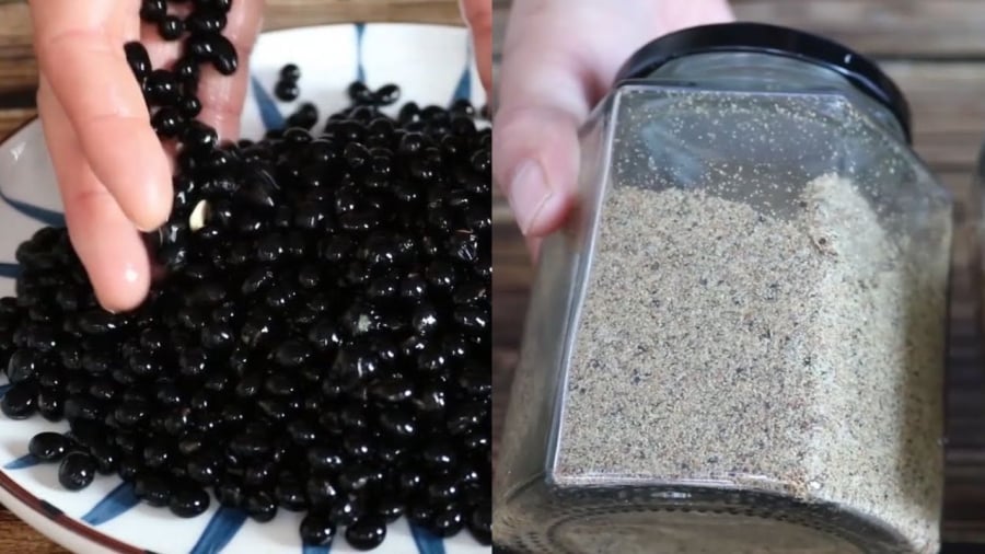 Đậu đen có tác dụng nuôi dưỡng mái tóc, giúp giảm rụng tóc, kích thích mọc tóc.