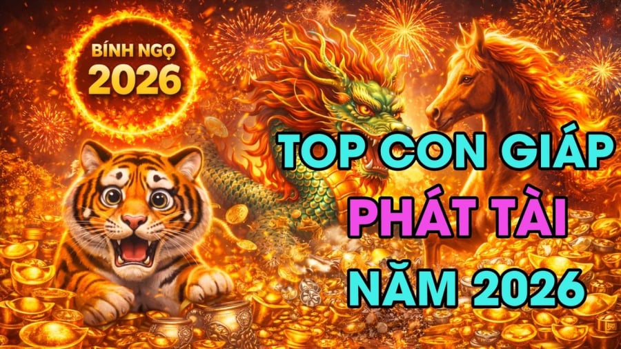 3 con giáp Ăn Lộc Thánh Cho, 1 tuổi nợ bù đầu năm 2026