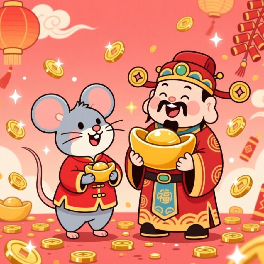 Sau ngày vía Thần Tài (mùng 10 tháng Giêng), tuổi Tý nhận thêm nguồn năng lượng mạnh mẽ để vượt qua khó khăn, vươn tới đỉnh cao. 