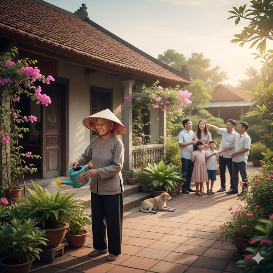 Giữ quyền sở hữu tài sản và chăm lo nhu cầu cá nhân là nền tảng để tuổi già sống độc lập, thanh thản.