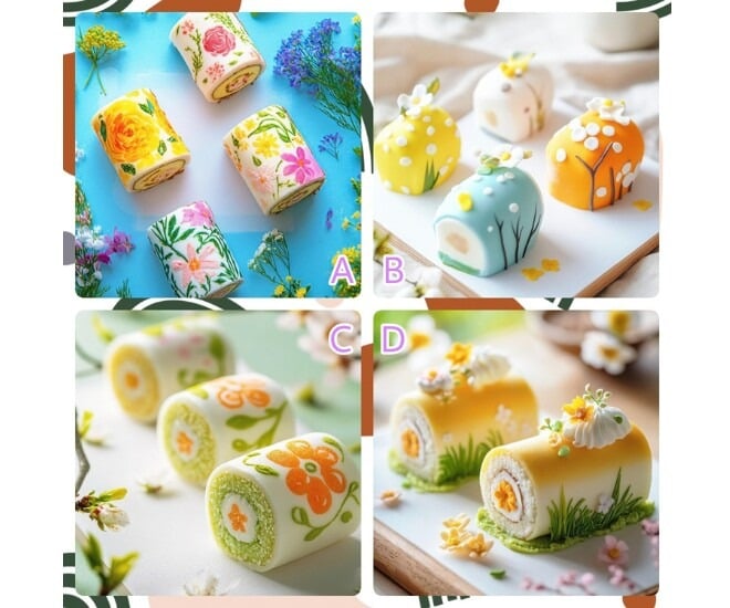 Hãy chọn 1 chiếc bánh ngọt nhé!