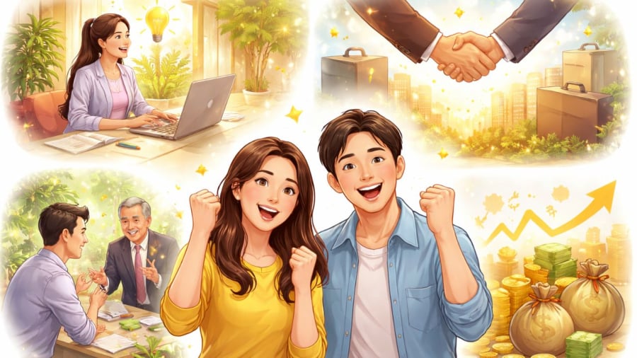 Những tín hiệu báo vận may đang tới