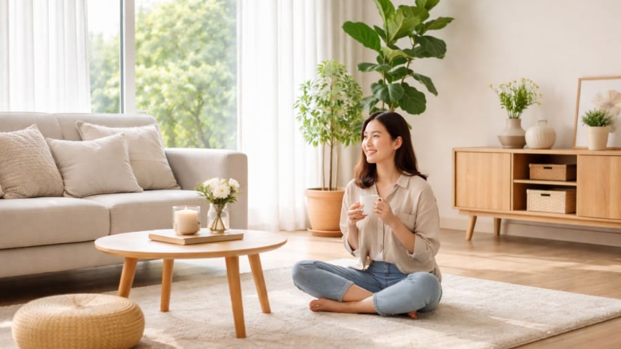 Sống tối giản thường tạo ra tâm trí nhẹ nhàng