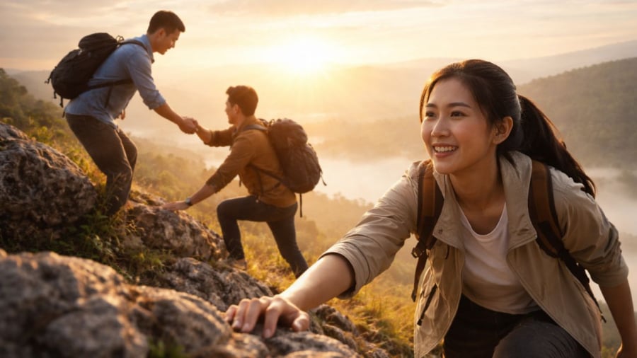 Trước khi có phúc báo thì hầu hết phải trải qua khó khăn nhưng họ không gục ngã