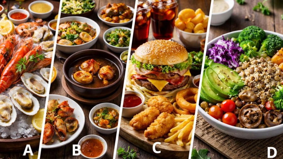 Bạn muốn chọn món ăn nào ngay lúc này