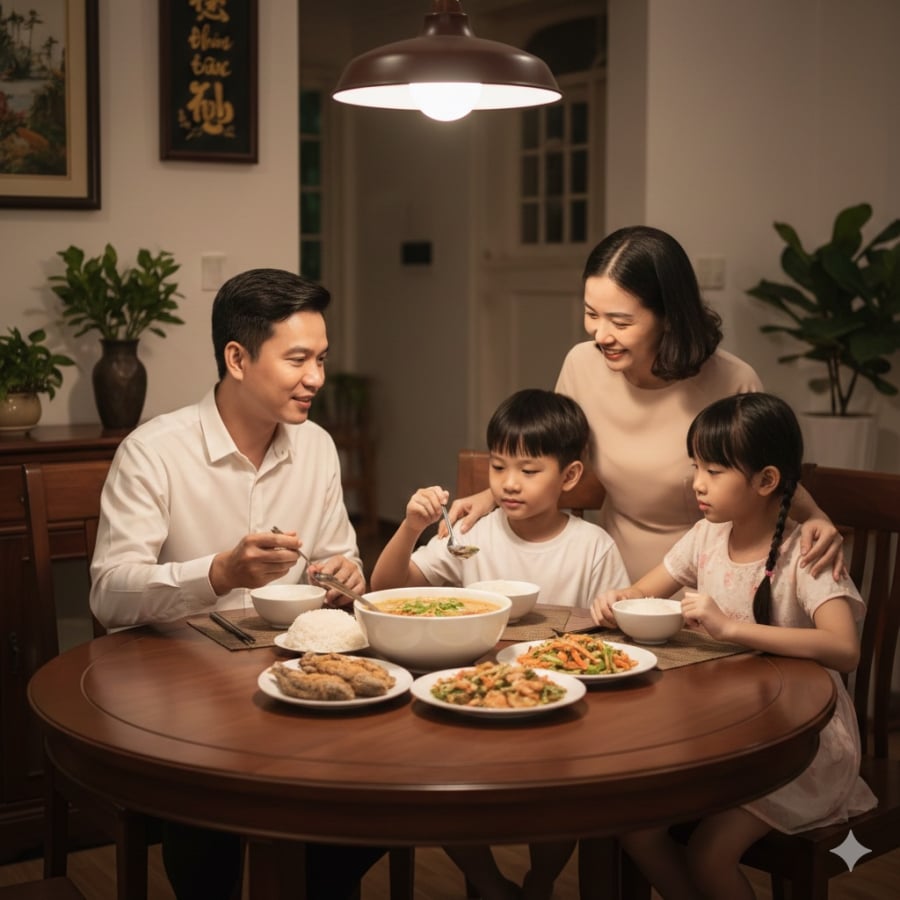 Dạy con biết chia sẻ và chịu trách nhiệm từ nhỏ là nền tảng hình thành lòng hiếu thảo.