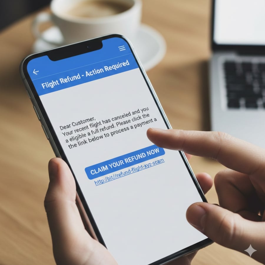 Không truy cập đường link lạ, không cung cấp mã OTP khi nhận tin nhắn tự xưng hoàn tiền, đền bù.