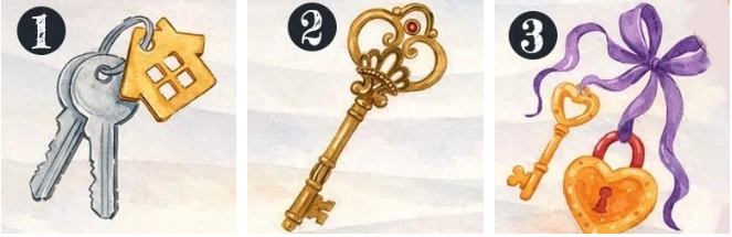 Hãy chọn 1 chìa khóa nhé