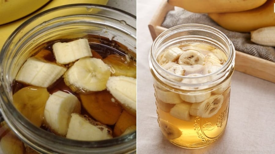 Bạn có thể tự làm giấm chuối tại nhà từ những nguyên liệu đơn giản.