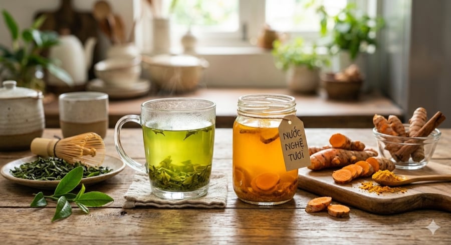 Những thức uống quen thuộc hỗ trợ gan phục hồi tự nhiên mỗi ngày.