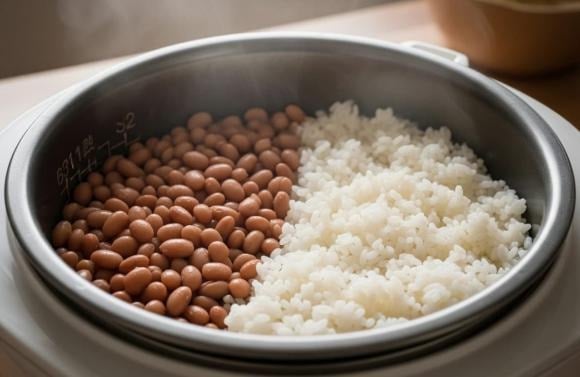 Bên cạnh đó, có thể thêm khoai lang vào cơm để tăng lượng chất xơ và beta carotene, hỗ trợ nhu động ruột và chuyển hóa.