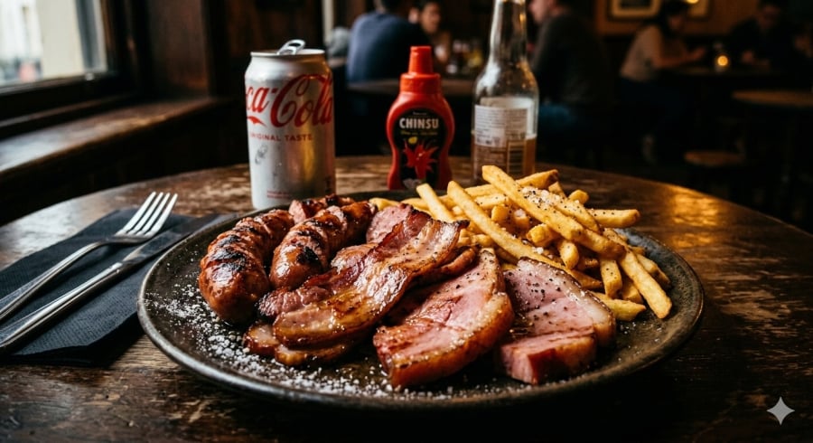 Thịt chế biến sẵn và đồ uống nhiều đường là những thực phẩm có thể làm tăng mỡ máu, huyết áp và gây tổn thương động mạch nếu tiêu thụ thường xuyên.