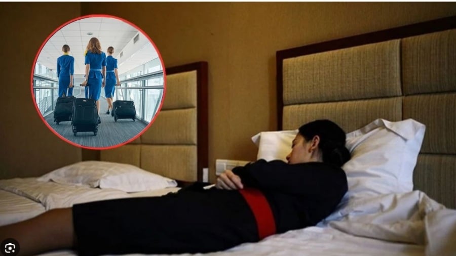 Vì sao tiếp viên không về nhà ngay sau hạ cánh, ngủ qua đêm ở khách sạn 5 sao làm gì?