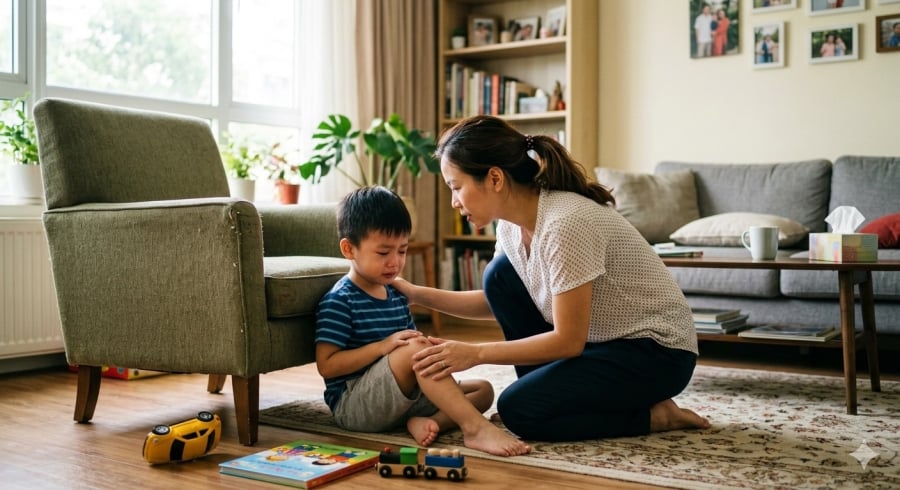 Cách cha mẹ phản ứng trước lỗi nhỏ của con có thể ảnh hưởng lâu dài đến ý thức trách nhiệm của trẻ.