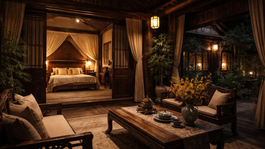 Nhà lớn, phòng ngủ to không tốt cho sức khoẻ và tâm lý